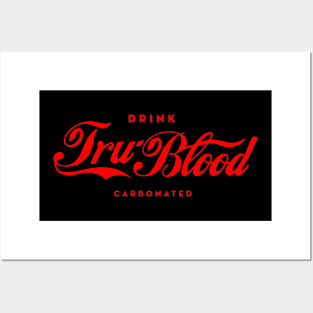 Tru-Blood Cola red Posters and Art